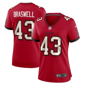 Chris braswell tampa bay buccaneers nike womens game jersey Red