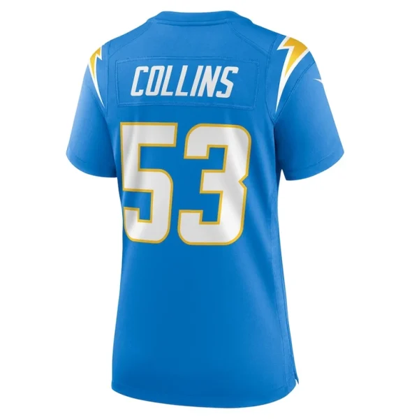 Chris collins los angeles chargers nike womens team game jersey Powder blue L