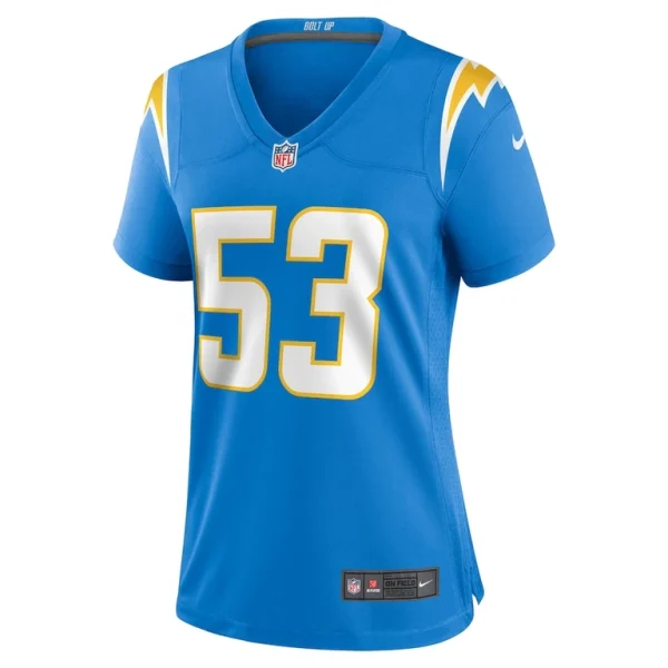Chris collins los angeles chargers nike womens team game jersey Powder blue M
