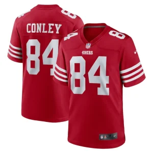 Chris conley san francisco 49ers nike game jersey Scarlet