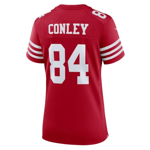 Chris conley san francisco 49ers nike womens game jersey Scarlet L