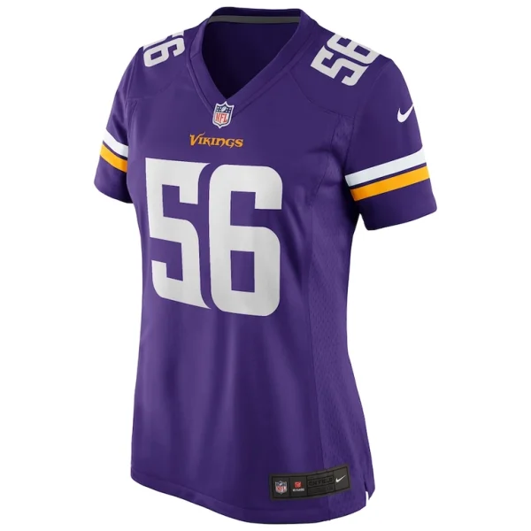 Chris doleman minnesota vikings nike womens game retired player jersey Purple M