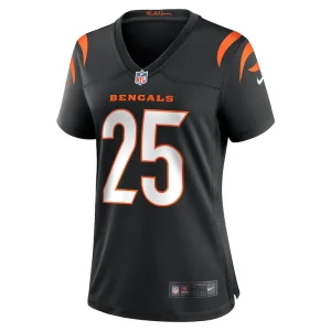Chris evans cincinnati bengals nike womens game jersey Black M
