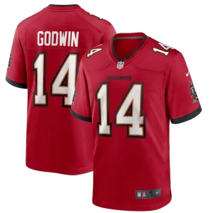 Chris godwin tampa bay buccaneers nike game player jersey Red