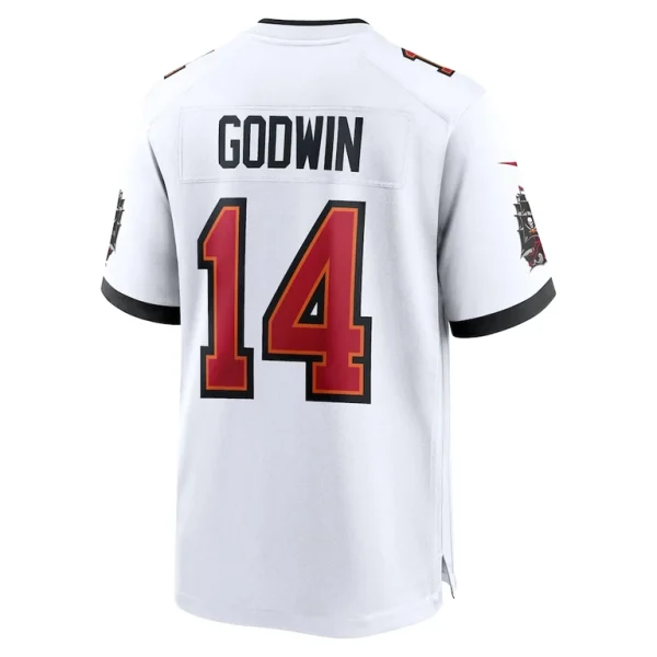 Chris godwin tampa bay buccaneers nike white game jersey White L
