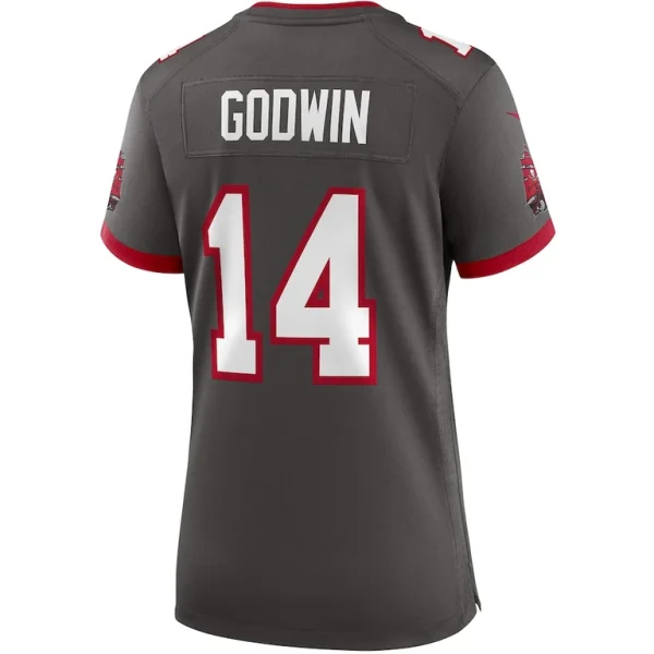 Chris godwin tampa bay buccaneers nike womens alternate game jersey pewter Multi L