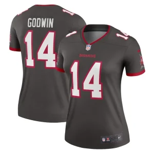 Chris godwin tampa bay buccaneers nike womens alternate legend player performance top pewter Multi