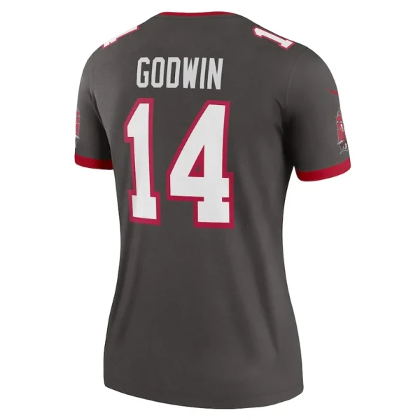 Chris godwin tampa bay buccaneers nike womens alternate legend player performance top pewter Multi L