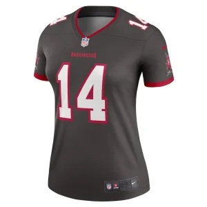 Chris godwin tampa bay buccaneers nike womens alternate legend player performance top pewter Multi M