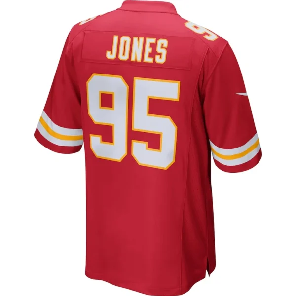 Chris jones kansas city chiefs nike game jersey Red L