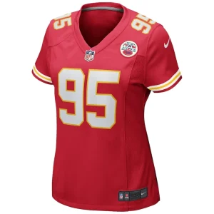 Chris jones kansas city chiefs nike womens game jersey Red M