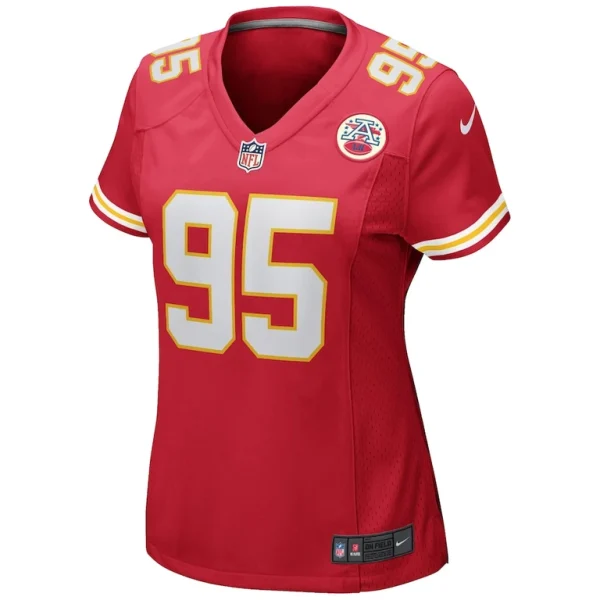 Chris jones kansas city chiefs nike womens game jersey Red M