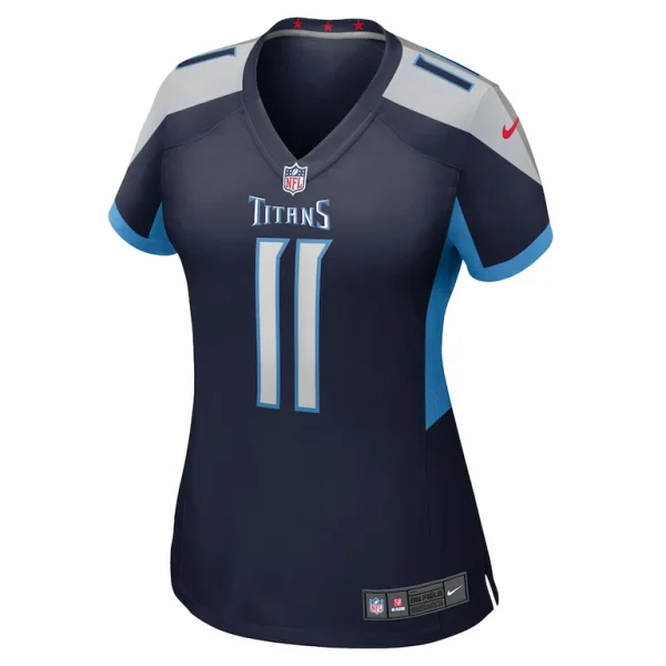 Chris moore tennessee titans nike womens game jersey Navy M