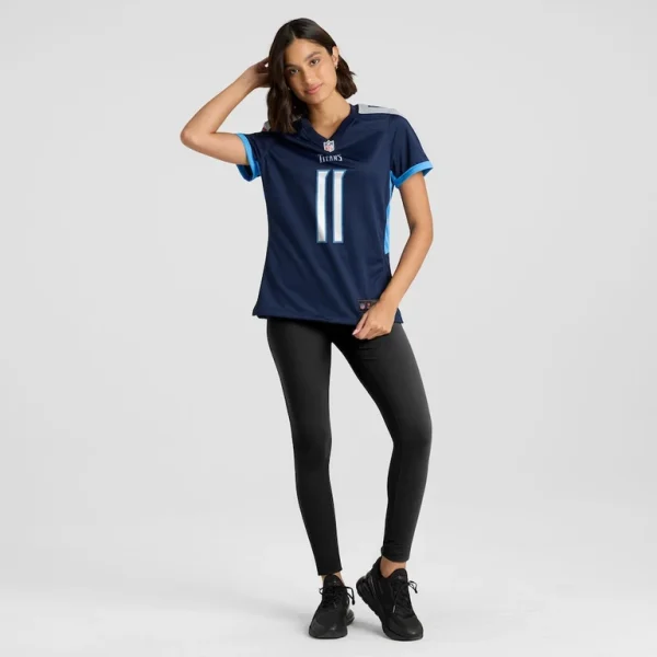Chris moore tennessee titans nike womens game jersey Navy XL