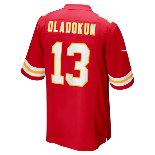 Chris oladokun kansas city chiefs nike game jersey Red L