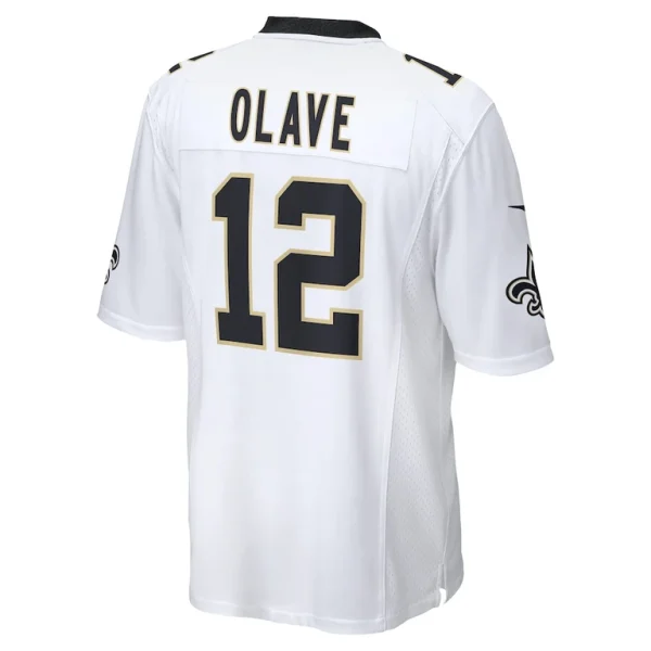Chris olave new orleans saints nike game player jersey White L