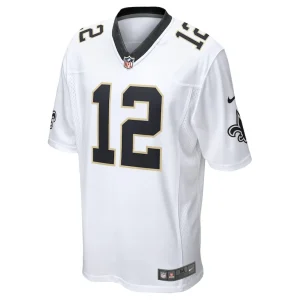 Chris olave new orleans saints nike game player jersey White M
