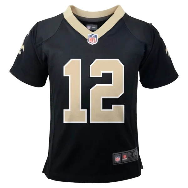 Chris olave new orleans saints nike infant team player game jersey Black 18 MO