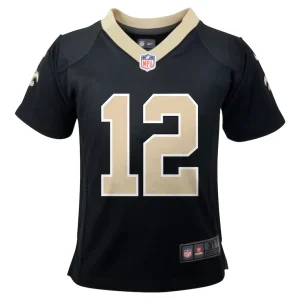 Chris olave new orleans saints nike toddler game jersey Black 3T