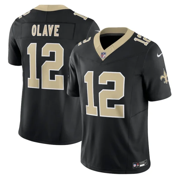 Chris olave new orleans saints nike vapor f.u.s.e. limited jersey Black