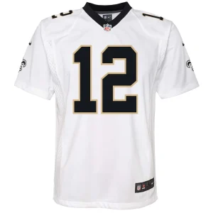 Chris olave new orleans saints nike youth game jersey White Yth M