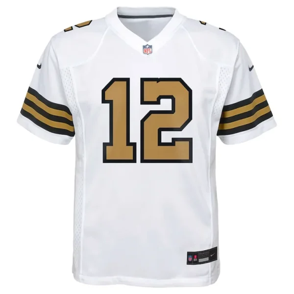 Chris olave new orleans saints nike youth game jersey White Yth M