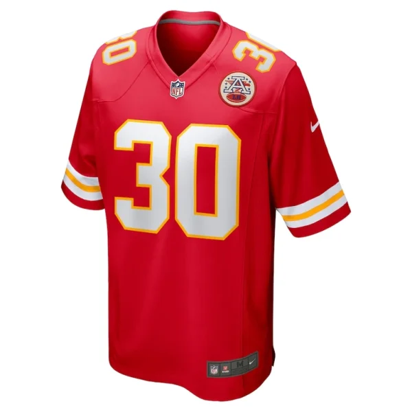 Chris roland wallace kansas city chiefs nike game jersey Red M