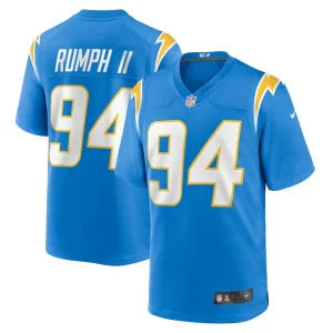 Chris rumph ii los angeles chargers nike game jersey Powder blue