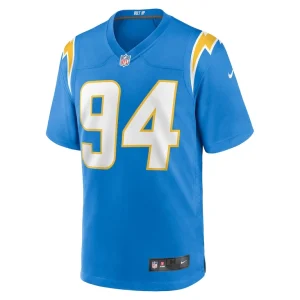Chris rumph ii los angeles chargers nike game jersey Powder blue M