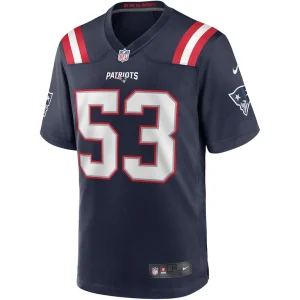 Chris slade new england patriots nike game retired player jersey Navy M