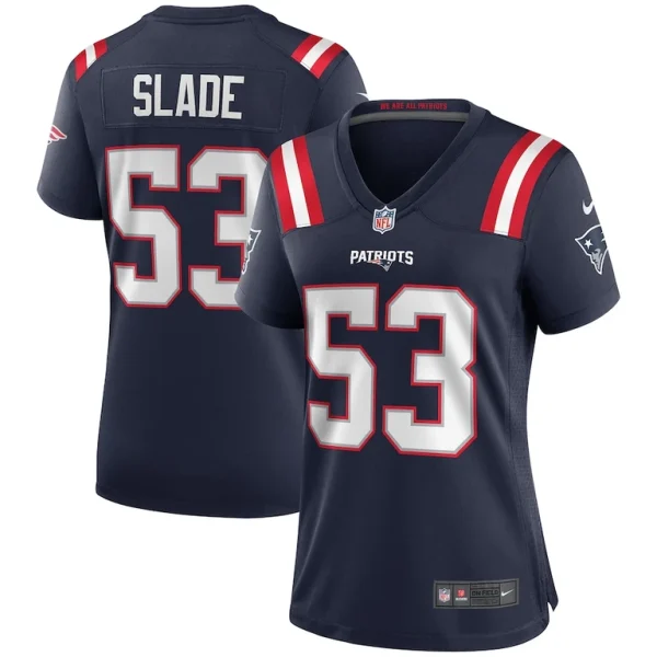 Chris slade new england patriots nike womens game retired player jersey Navy