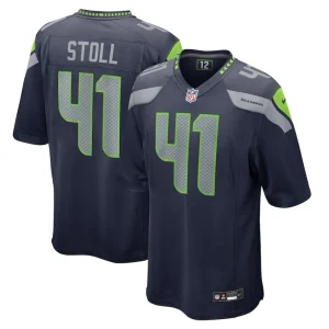 Chris stoll seattle seahawks nike game jersey College navy