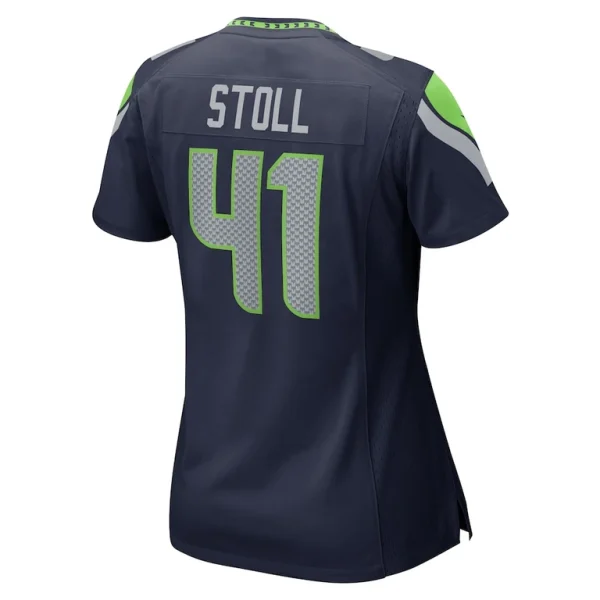 Chris stoll seattle seahawks nike womens game jersey College navy L