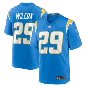 Chris wilcox los angeles chargers nike team game jersey Powder blue