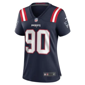 Christian barmore new england patriots nike womens player game jersey Navy M