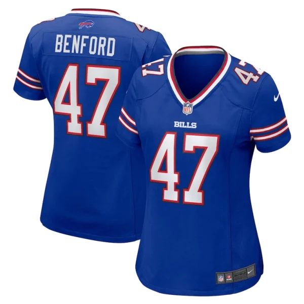 Christian benford buffalo bills nike womens game jersey Royal