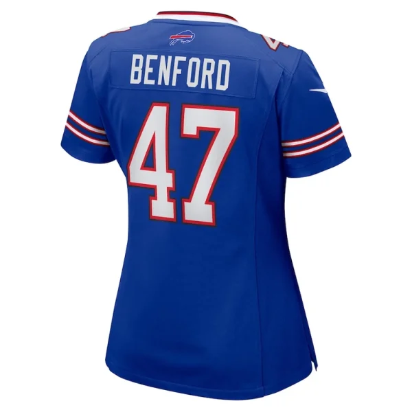 Christian benford buffalo bills nike womens game jersey Royal L