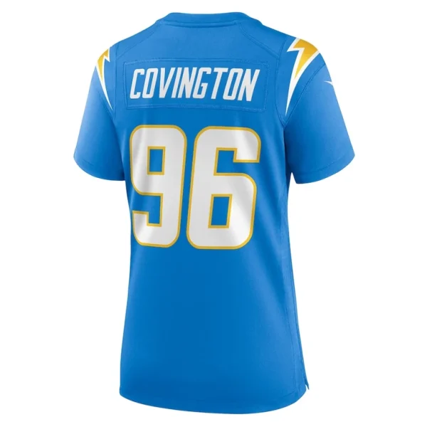 Christian covington los angeles chargers nike womens team game jersey Powder blue L