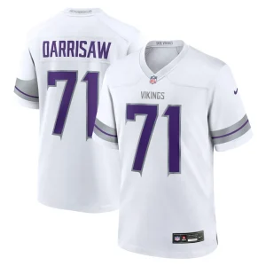 Christian darrisaw minnesota vikings nike alternate game jersey White