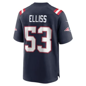 Christian elliss new england patriots nike game jersey Navy L