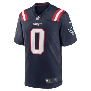 Christian gonzalez new england patriots nike team game jersey Navy M
