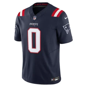 Christian gonzalez new england patriots nike vapor f.u.s.e. limited jersey Navy M