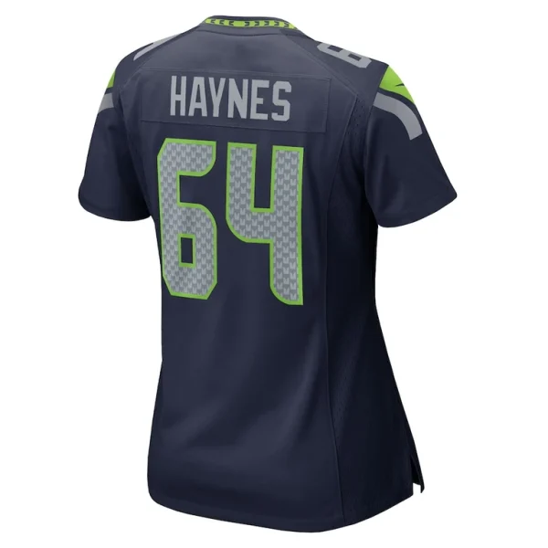 Christian haynes seattle seahawks nike womens team game jersey College navy L