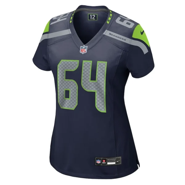 Christian haynes seattle seahawks nike womens team game jersey College navy M
