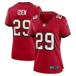 Christian izien tampa bay buccaneers nike womens game jersey Red