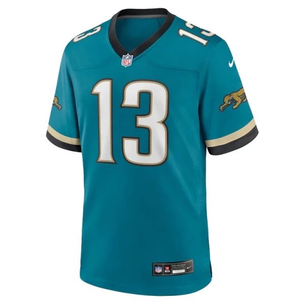 Christian kirk jacksonville jaguars nike prowler throwback player game jersey Teal M