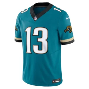 Christian kirk jacksonville jaguars nike prowler throwback vapor f.u.s.e. limited jersey Teal M