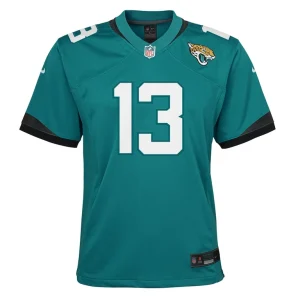 Christian kirk jacksonville jaguars nike youth game jersey Teal Yth M