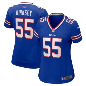 Christian kirksey buffalo bills nike womens team game jersey Royal