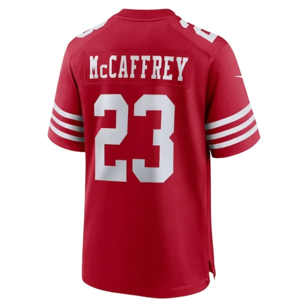 Christian mccaffrey san francisco 49ers nike game player jersey Scarlet L